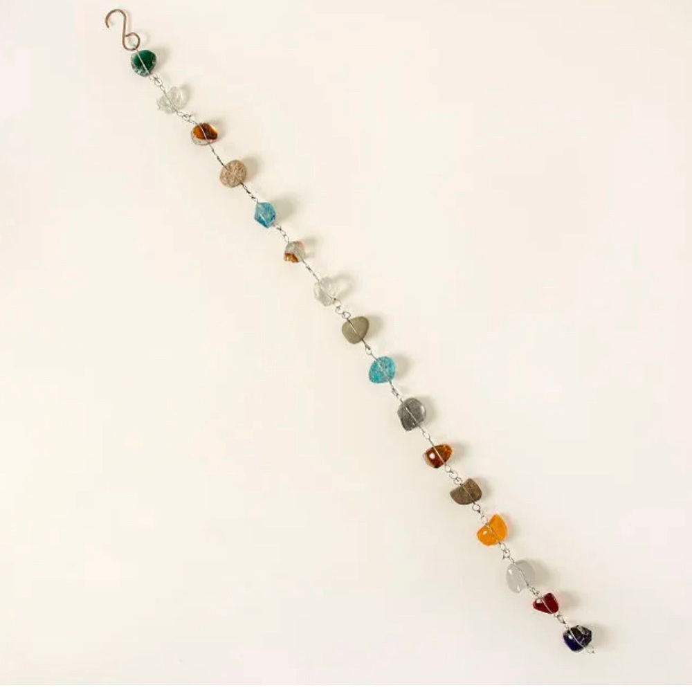 Apricot Mint Rain Chain